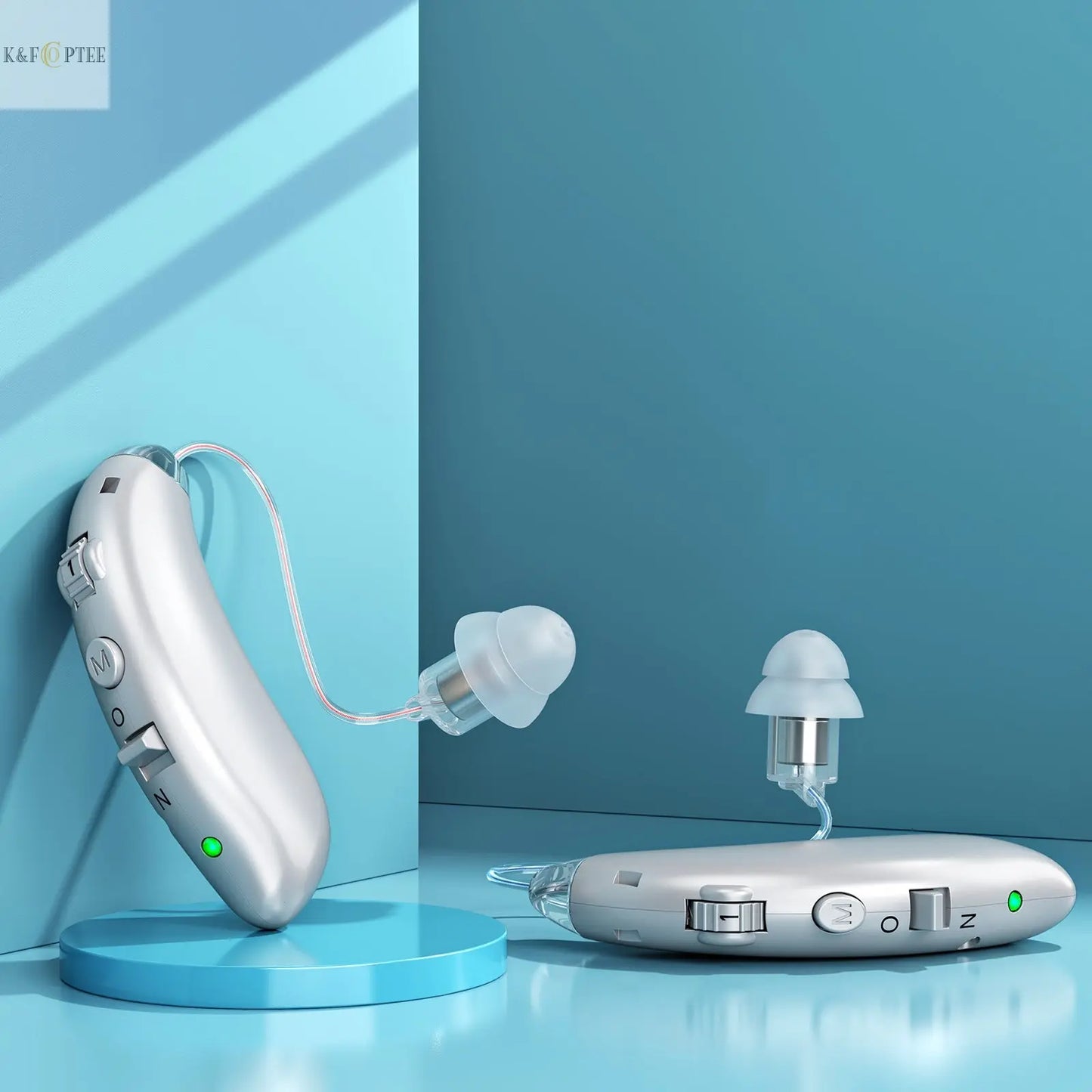 KFCOPTEE BTE Hearing Aids Double-layer silicone domes KFCOPTEE