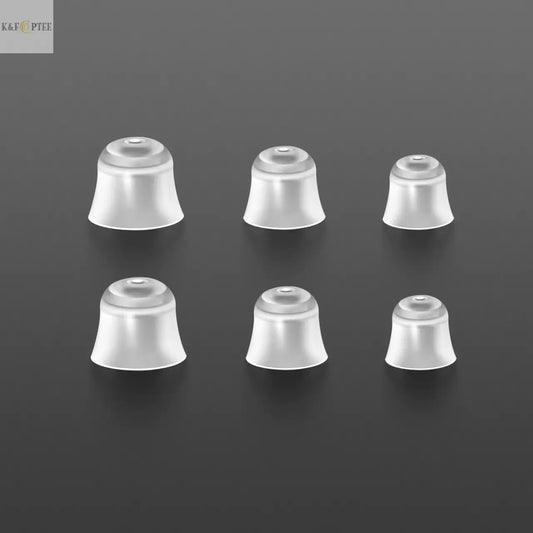 K&FCOPTEE CIC Hearing Aids Double-layer Silicone Earplugs KFCOPTEE